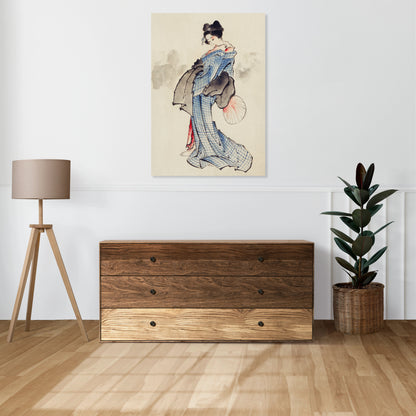 Obraz  Gejsza Katsushika Hokusai Japoński Vintage do Salonu
