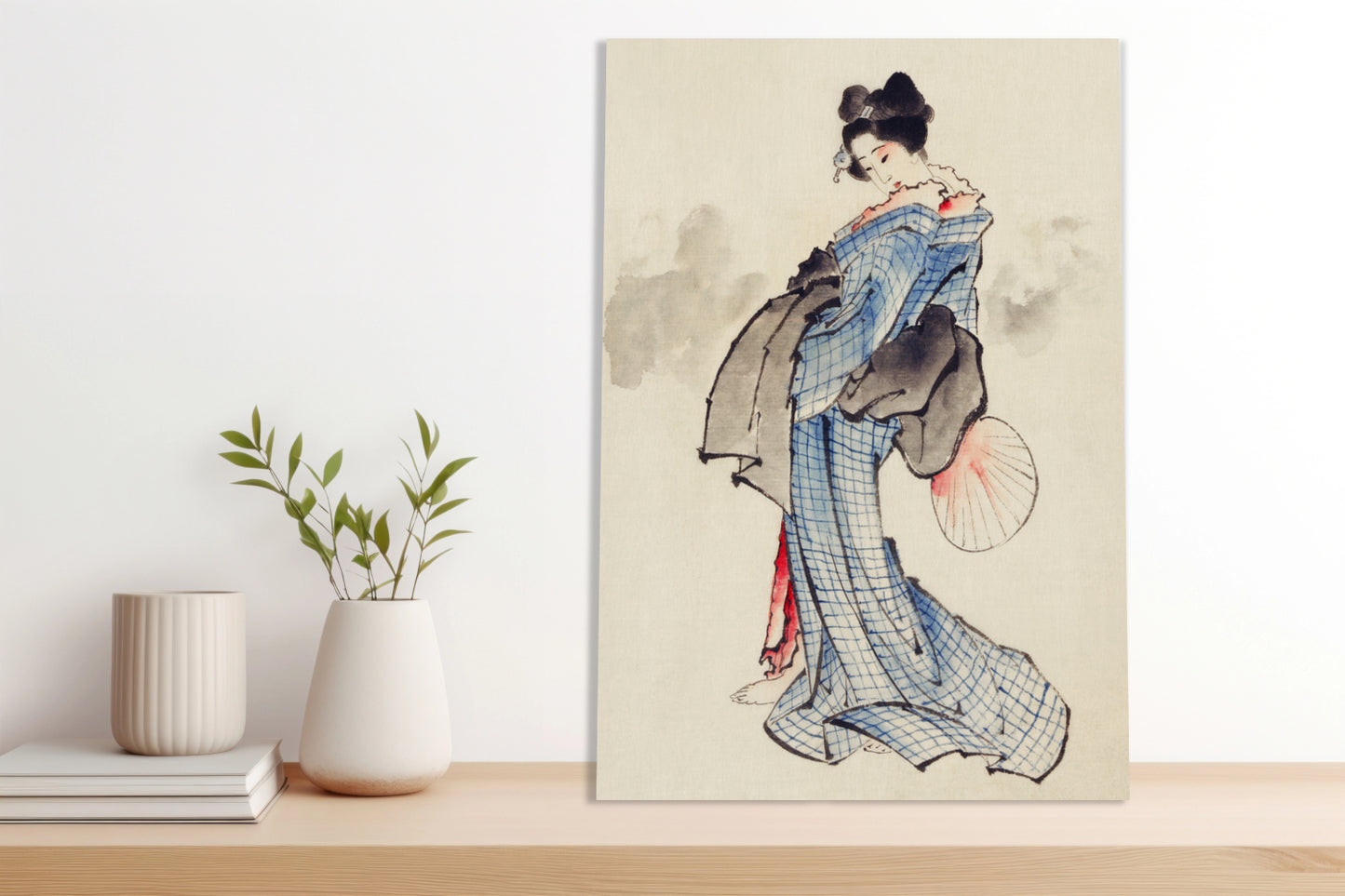 Obraz  Gejsza Katsushika Hokusai Japoński Vintage do Salonu