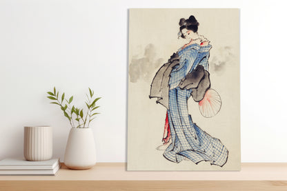 Obraz  Gejsza Katsushika Hokusai Japoński Vintage do Salonu