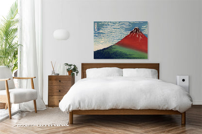 Obraz  Fine Wind, Clear Morning Katsushika Hokusai Vintage do Salonu