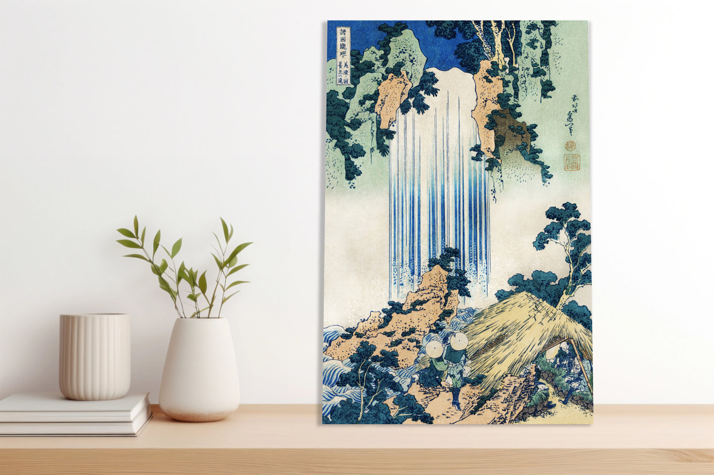 Obraz  Yoro Waterfall in Mino Province Katsushika Hokusai do Salonu