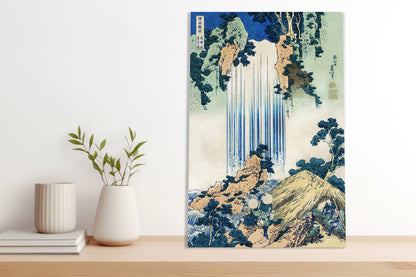 Obraz  Yoro Waterfall in Mino Province Katsushika Hokusai do Salonu
