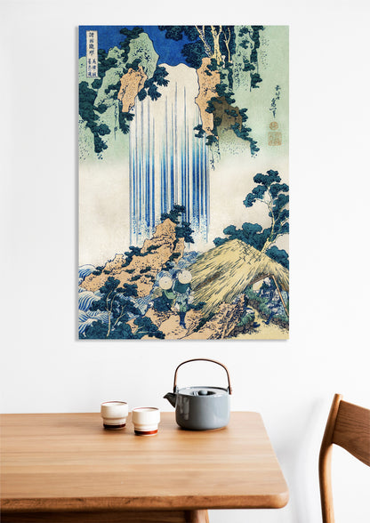 Obraz  Yoro Waterfall in Mino Province Katsushika Hokusai do Salonu