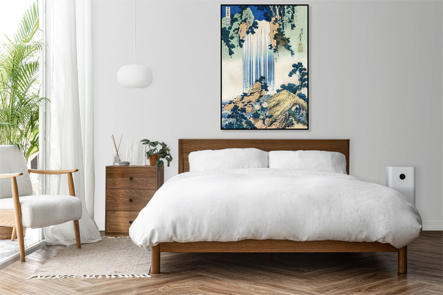 Plakat  Yoro Waterfall in Mino Province Katsushika Hokusai do Salonu