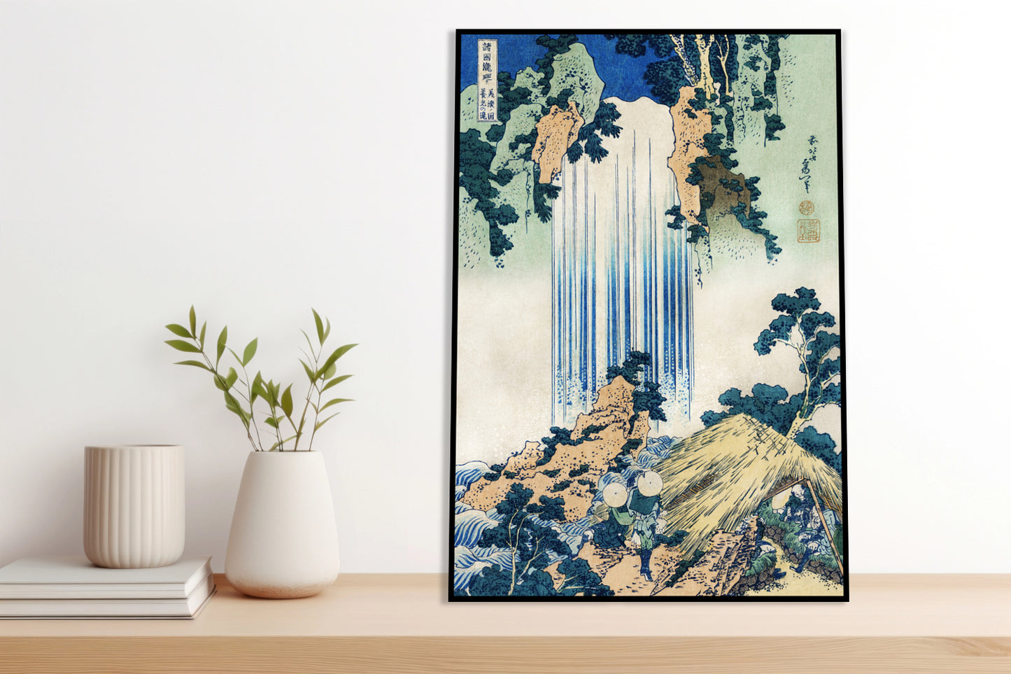 Plakat  Yoro Waterfall in Mino Province Katsushika Hokusai do Salonu