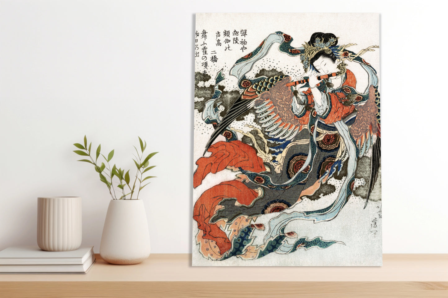 Obraz  Japońska Kobieta Katsushika Hokusai Vintage do Salonu