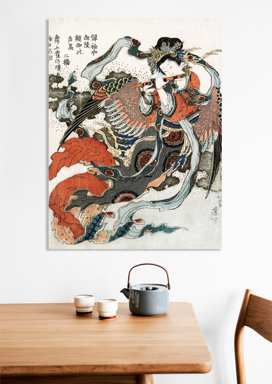 Obraz  Japońska Kobieta Katsushika Hokusai Vintage do Salonu