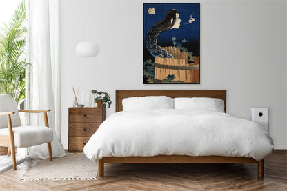 Plakat  The Plate Mansion, Hokusai Japoński Vintage do Salonu