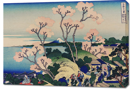 Obraz  Goten-Yama Hill, Hokusai Japoński Vintage do Salonu