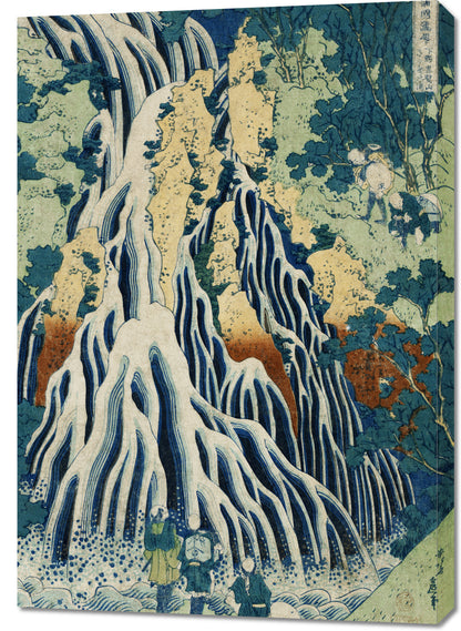 Obraz  Shimotsuke Kurokami-Yama Kurifuri, Hokusai Vintage do Salonu