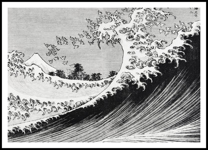 Plakat  One Hundred Views of Mount Fuji, Hokusai Vintage do Salonu