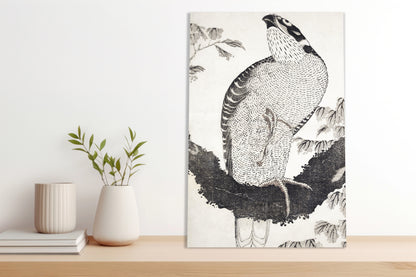 Obraz  Bird, Hokusai Japoński Vintage do Salonu