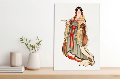 Obraz 60x90cm Benten (Goddess of Love), Hokusai Japoński Vintage do Salonu