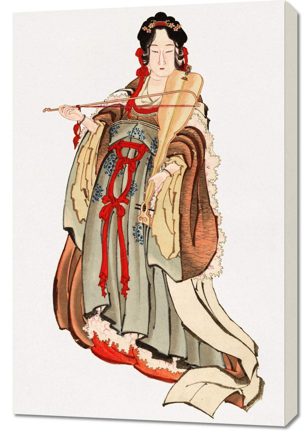 Obraz 60x90cm Benten (Goddess of Love), Hokusai Japoński Vintage do Salonu