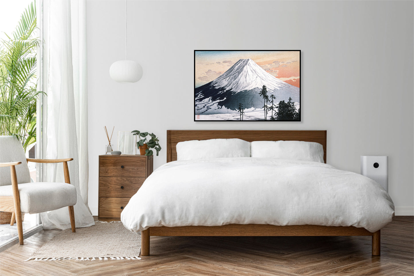 Plakat  Katsuyama Neighborhood, Takahashi Japoński Vintage do Salonu
