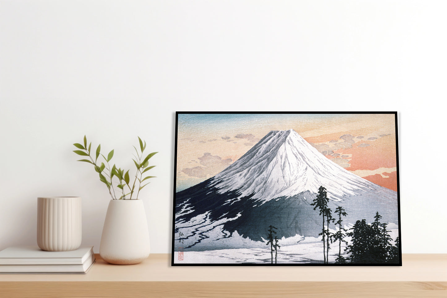 Plakat  Katsuyama Neighborhood, Takahashi Japoński Vintage do Salonu