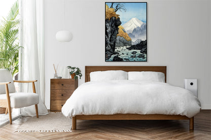 Plakat  Foot of Mount Ashitaka, Takahashi Japoński Vintage