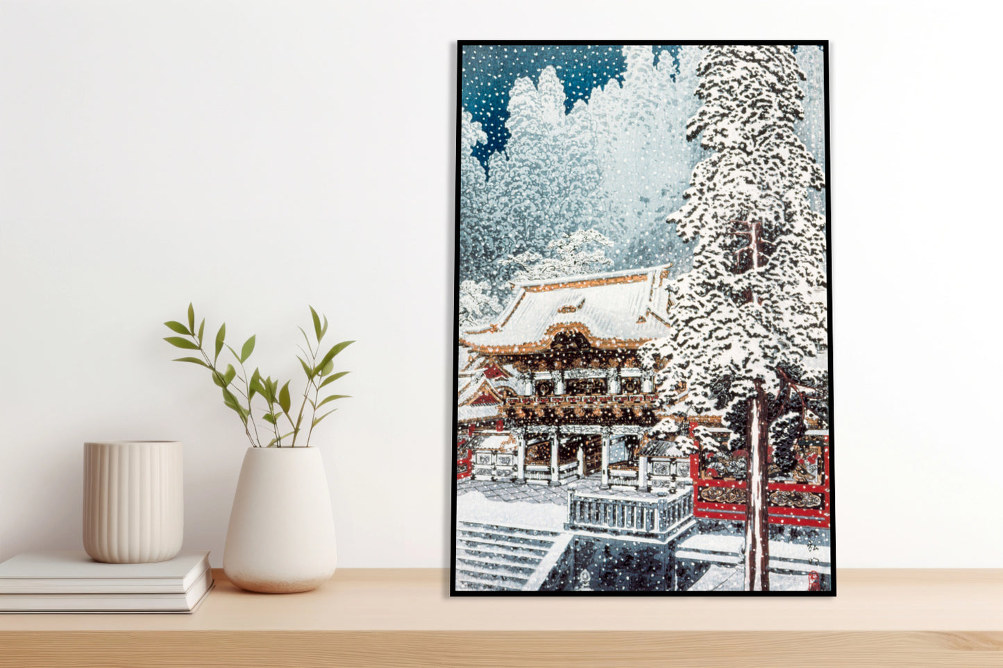 Plakat  The Yōmei Gate at Nikkō, Takahashi Japoński Vintage