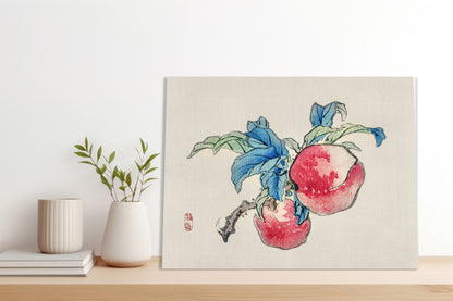 Obraz  Peaches, Kōno Bairei Japoński Vintage do Salonu