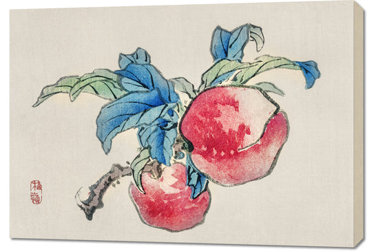 Obraz  Peaches, Kōno Bairei Japoński Vintage do Salonu
