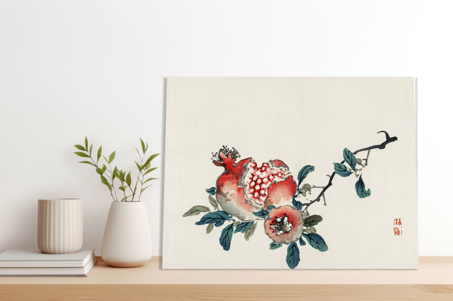 Obraz  Pomegranate,  Kōno Bairei Japoński Vintage do Salonu
