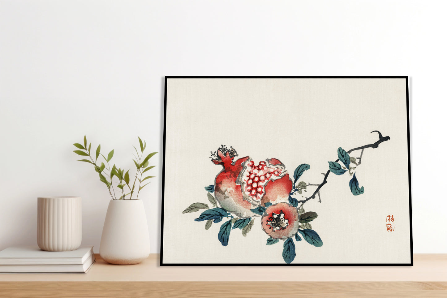 Plakat  Pomegranate,  Kōno Bairei Japoński Vintage do Salonu