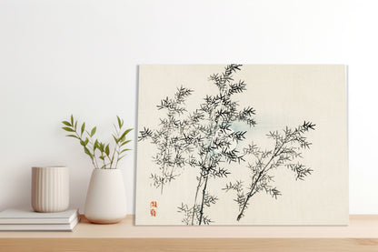 Obraz  Bamboo, Kōno Bairei Japoński Vintage do Salonu