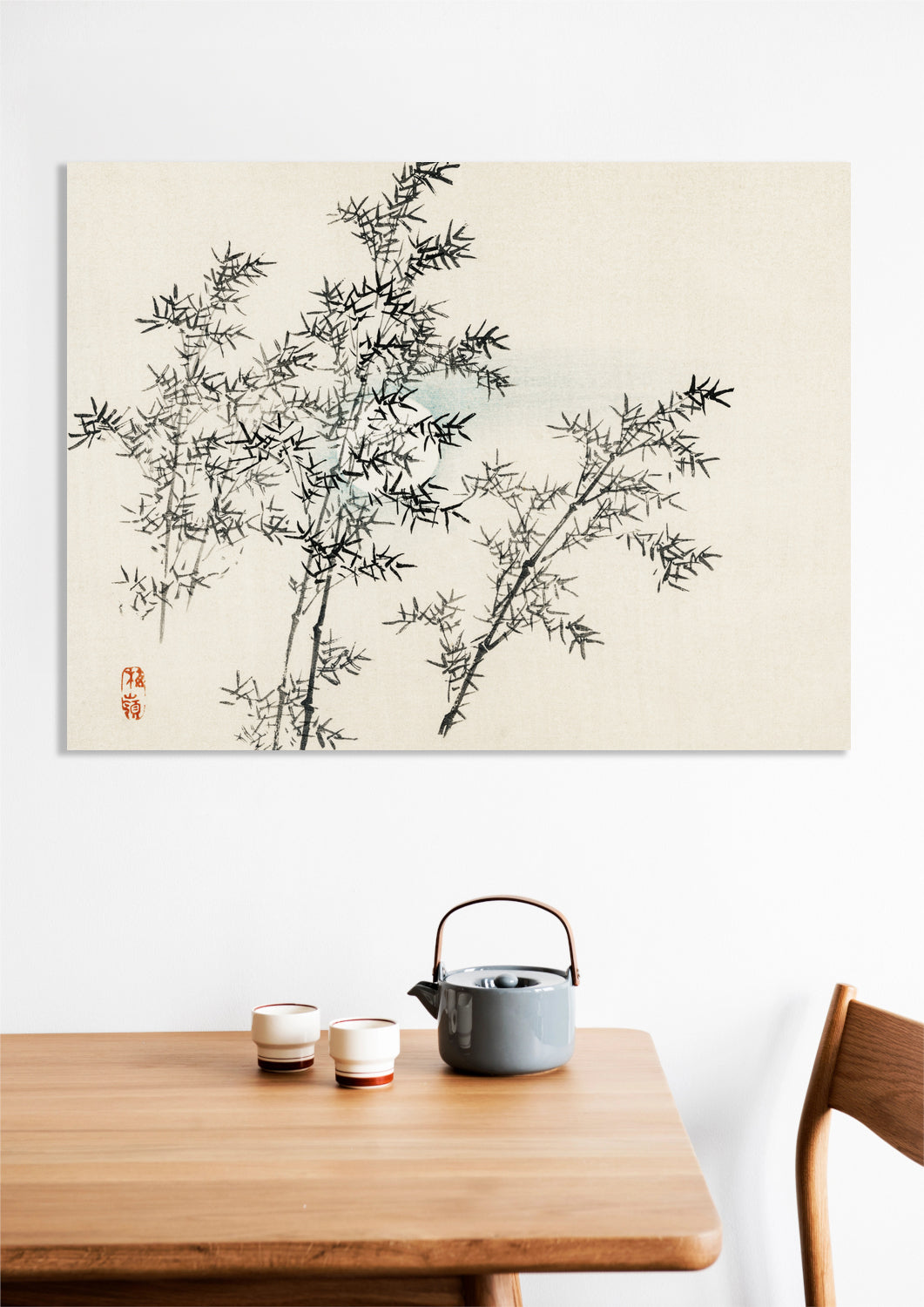 Obraz  Bamboo, Kōno Bairei Japoński Vintage do Salonu