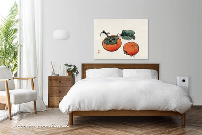 Obraz  Persimmons, Kōno Bairei Japoński Vintage do Salonu