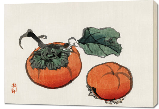 Obraz  Persimmons, Kōno Bairei Japoński Vintage do Salonu