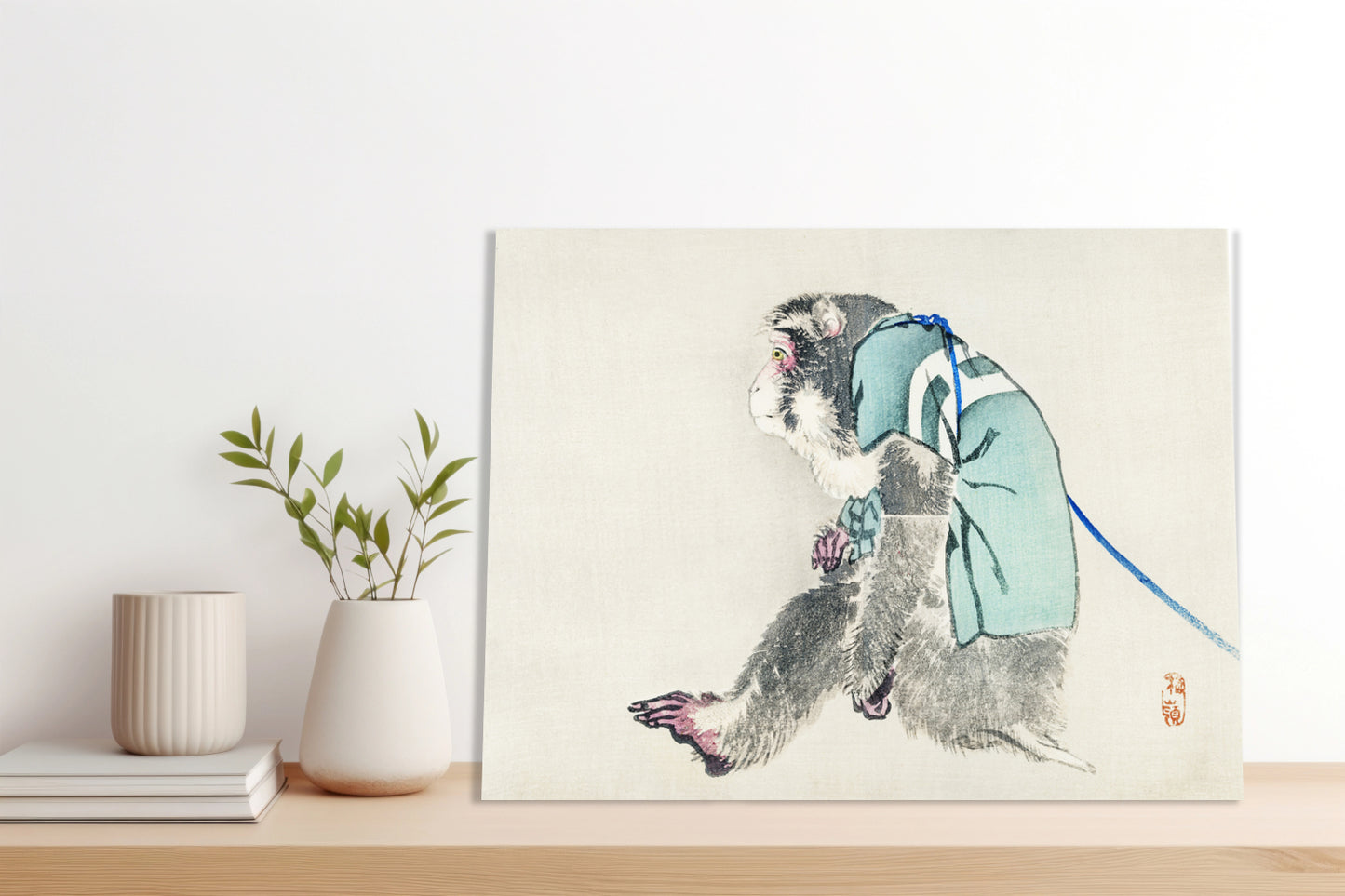 Obraz  Monkey, Kōno Bairei Japoński Vintage do Salonu