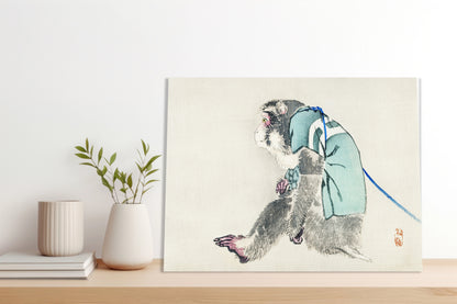 Obraz  Monkey, Kōno Bairei Japoński Vintage do Salonu