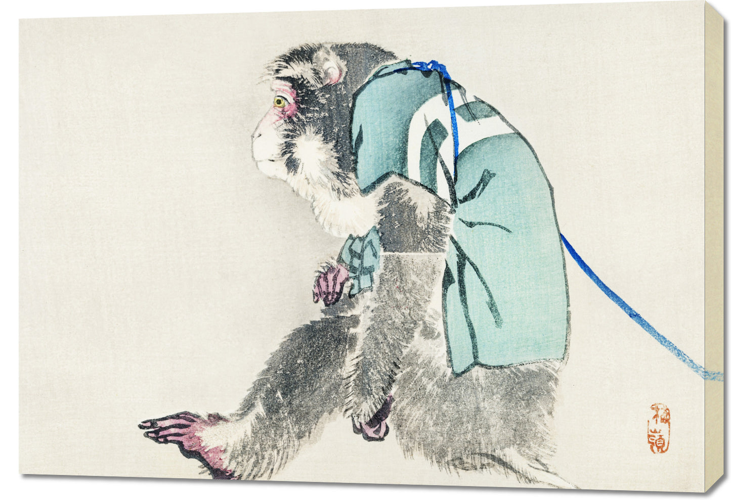 Obraz  Monkey, Kōno Bairei Japoński Vintage do Salonu