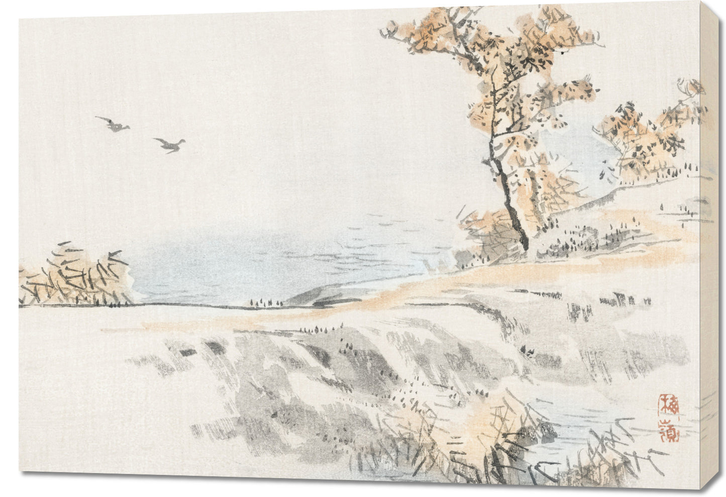 Obraz  Landscape, Kōno Bairei Japoński Vintage do Salonu