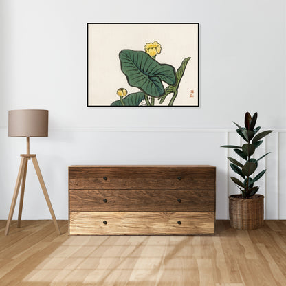 Plakat  Water-Lily, Kōno Bairei Japoński Vintage do Salonu