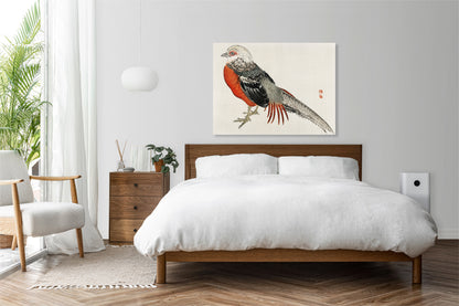Obraz  Japanese Pheasant, Kōno Bairei Japoński Vintage do Salonu