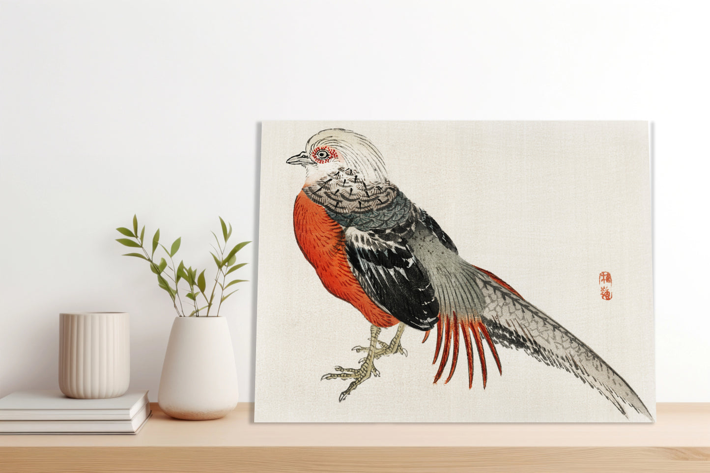 Obraz  Japanese Pheasant, Kōno Bairei Japoński Vintage do Salonu