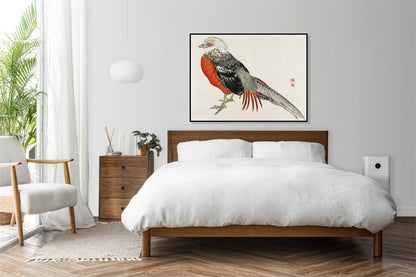Plakat  Japanese Pheasant, Kōno Bairei Japoński Vintage do Salonu
