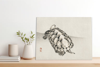 Obraz  Turtle, Kōno Bairei Japoński Vintage do Salonu