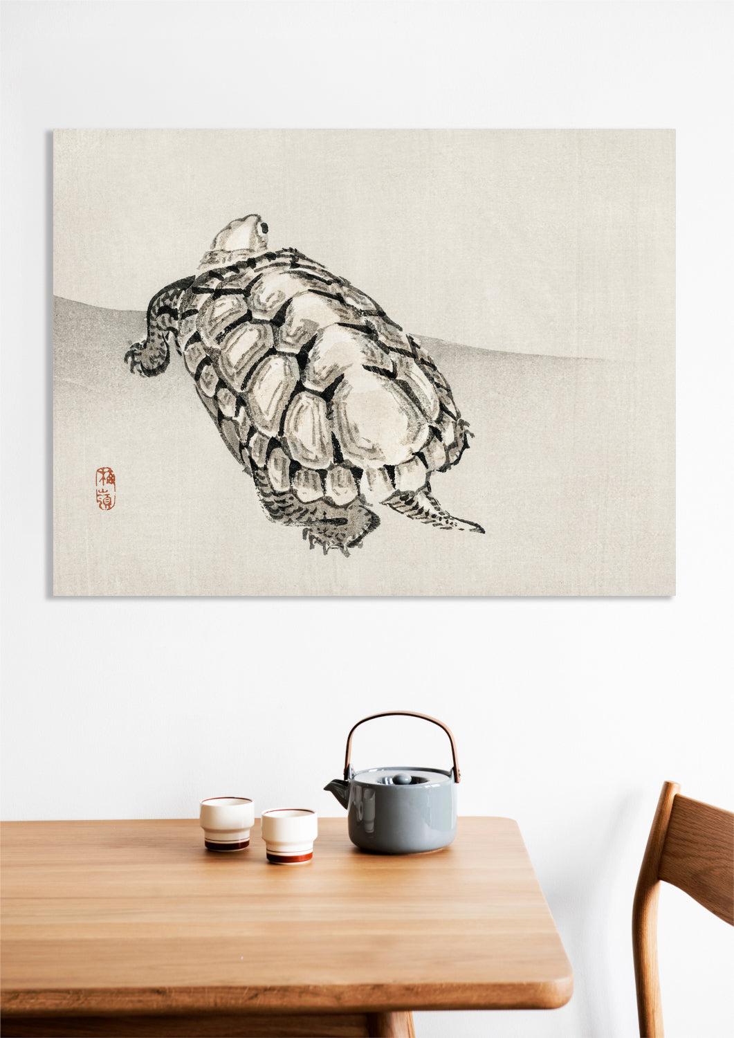 Obraz  Turtle, Kōno Bairei Japoński Vintage do Salonu