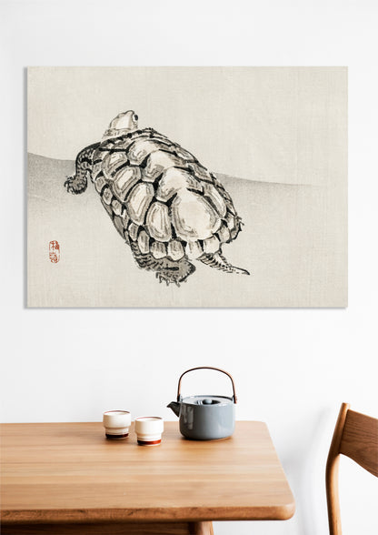 Obraz  Turtle, Kōno Bairei Japoński Vintage do Salonu