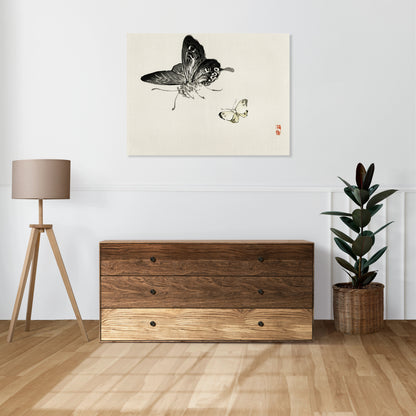 Obraz  Butterflies, Kōno Bairei Japoński Vintage do Salonu