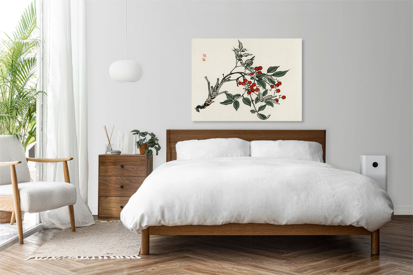 Obraz  Firethorns, Kōno Bairei Japoński Vintage do Salonu
