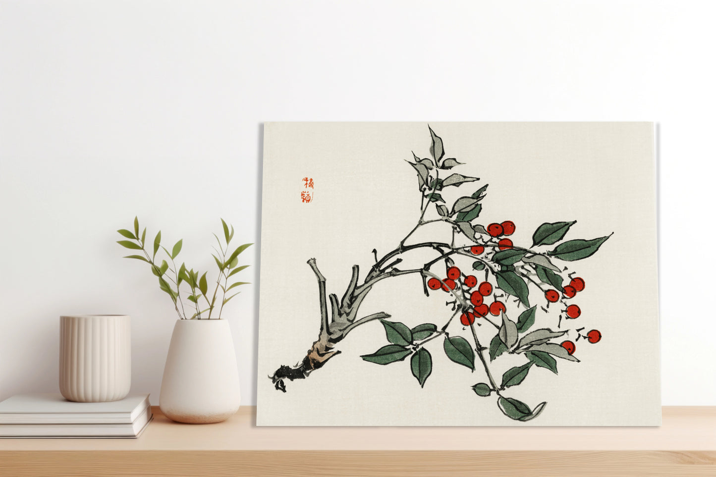 Obraz  Firethorns, Kōno Bairei Japoński Vintage do Salonu