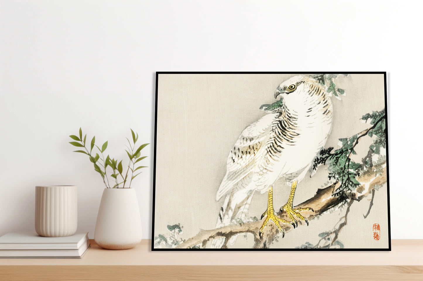 Plakat  Northern Mockingbird, Kōno Bairei Vintage do Salonu