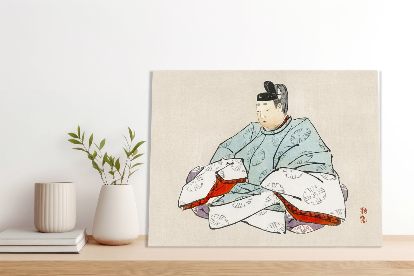 Obraz  Shogun, Kōno Bairei Japoński Vintage do Salonu