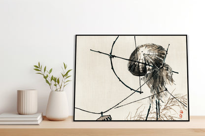 Plakat  Archer, Kōno Bairei Japoński Vintage od Salonu