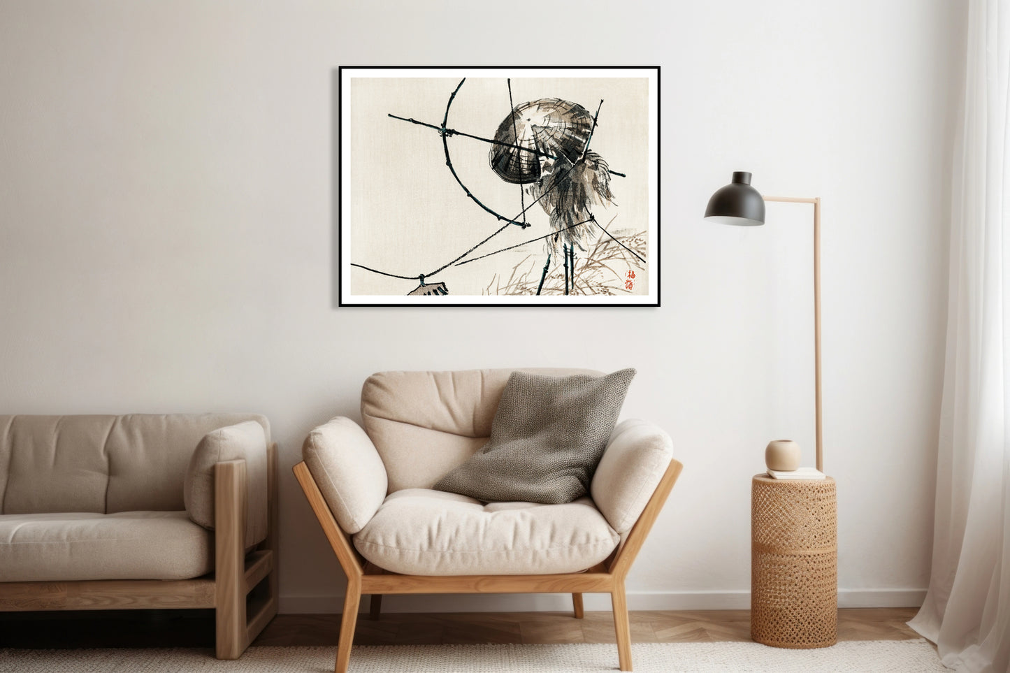 Plakat  Archer, Kōno Bairei Japoński Vintage od Salonu
