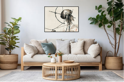 Plakat  Archer, Kōno Bairei Japoński Vintage od Salonu