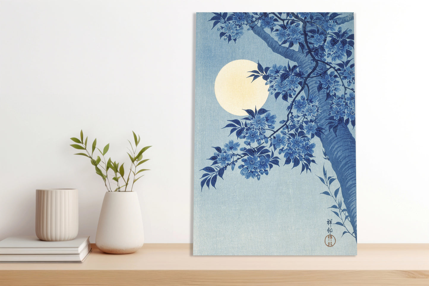 Obraz  Blossoming Cherry, Koson Japoński Vintage do Salonu